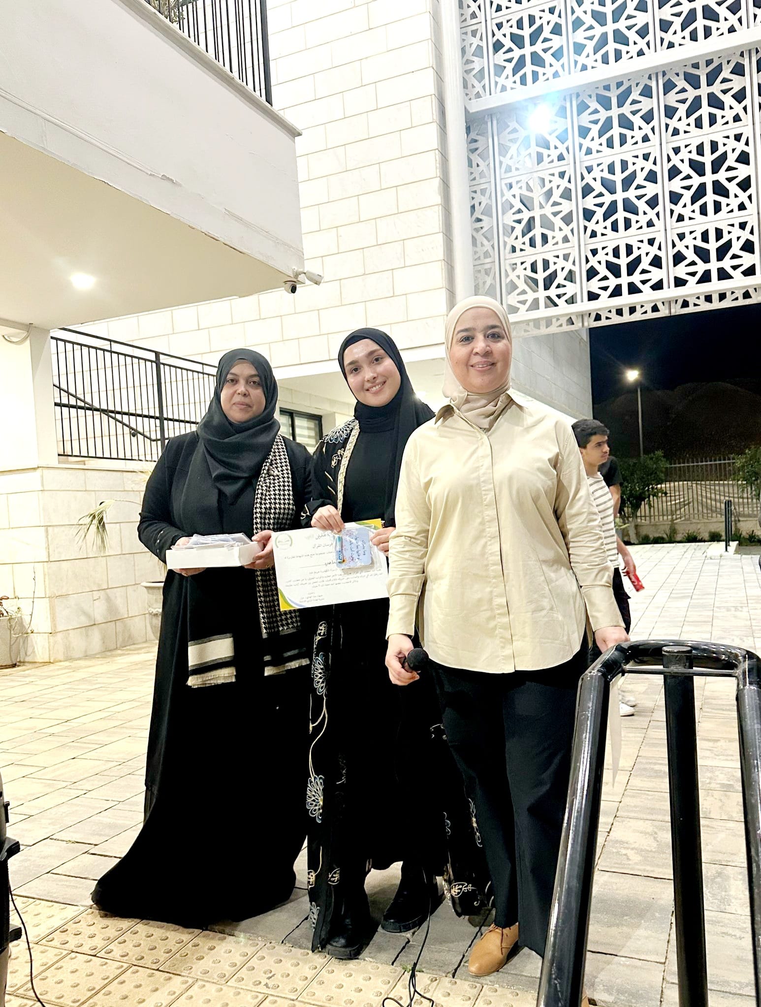 مأدبة إفطار رمضان في نهضة الرازي الشاملة في جلجولية